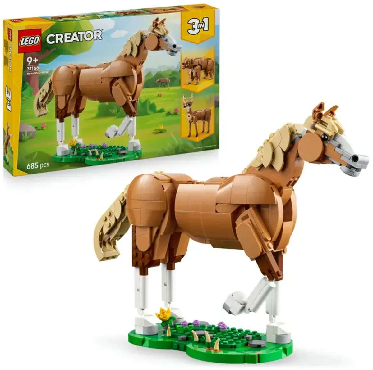 KOCKE LEGO CREATOR 31166 ČUDOVIT KONJ