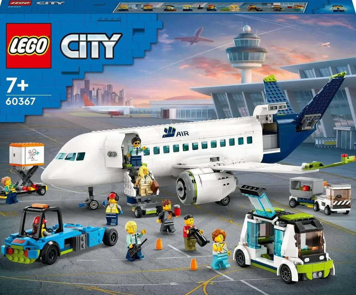 KOCKE LEGO POTNIŠKO LETALO