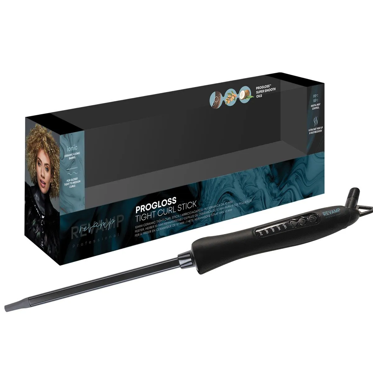 KODRALNIK ZA LASE REVAMP PROGLOSS TIGHT CURL TO-1100