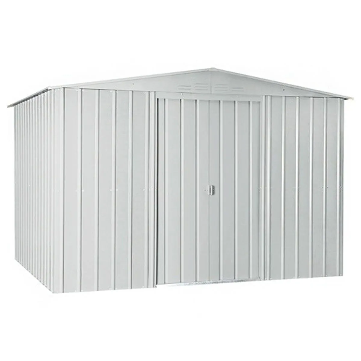 KOVINSKA VRTNA HIŠKA GLOBEL DREAM 1010 SREBRNA Š296 X G300 X V203 CM