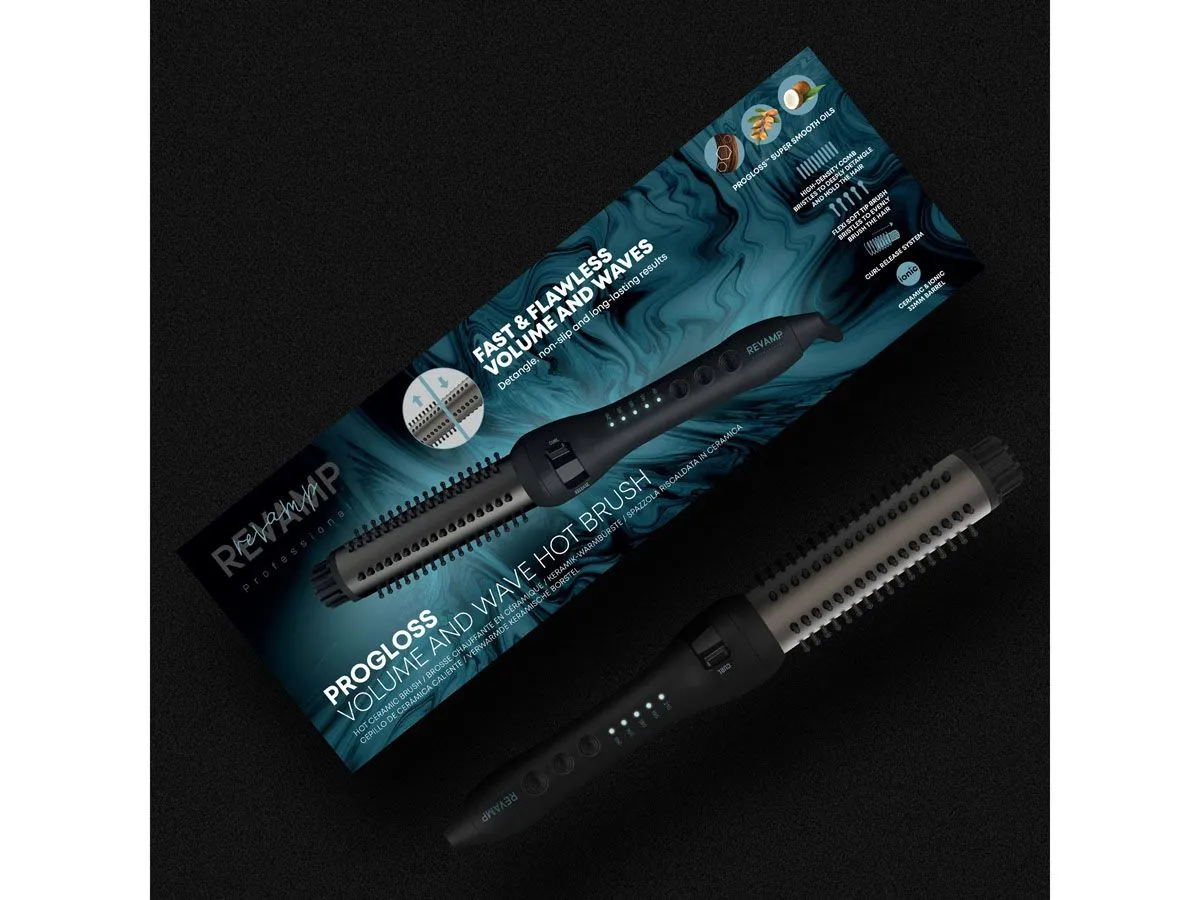 KRTAČA ZA LASE REVAMP PROGLOSS VOLUME & WAVE BR-1350