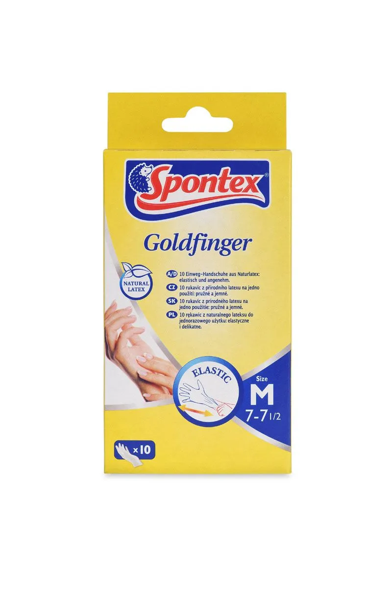 LATEKS ROKAVICE GOLDFINGER 10+2 M/L