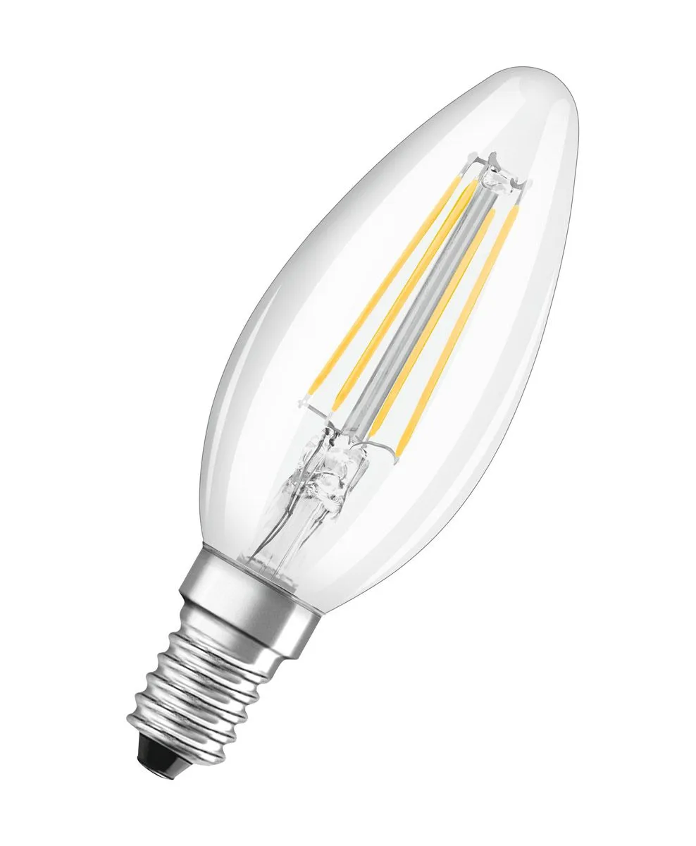 LED ŽARNICA E14 OSRAM CLB40 4W/865, BISTRA STAR, FILAMENT