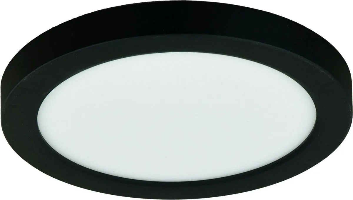 LED PANEL E2 12W CCT MULTIWATT OKROGLI ČRN NADG./VGRAD.
