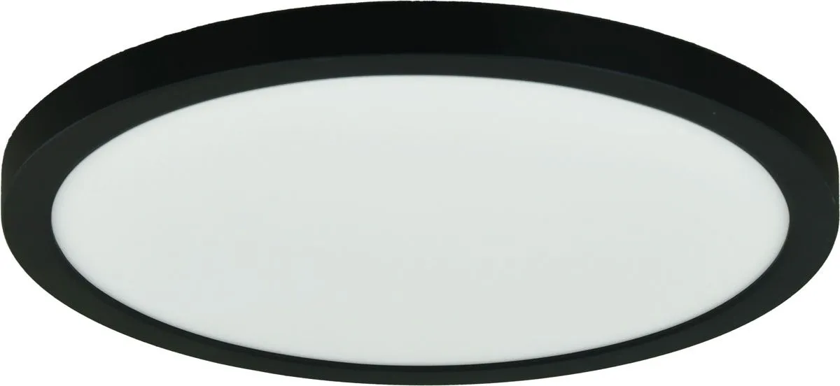 LED PANEL E2 24W CCT MULTIWATT OKROGLI ČRN NADG./VGRAD.