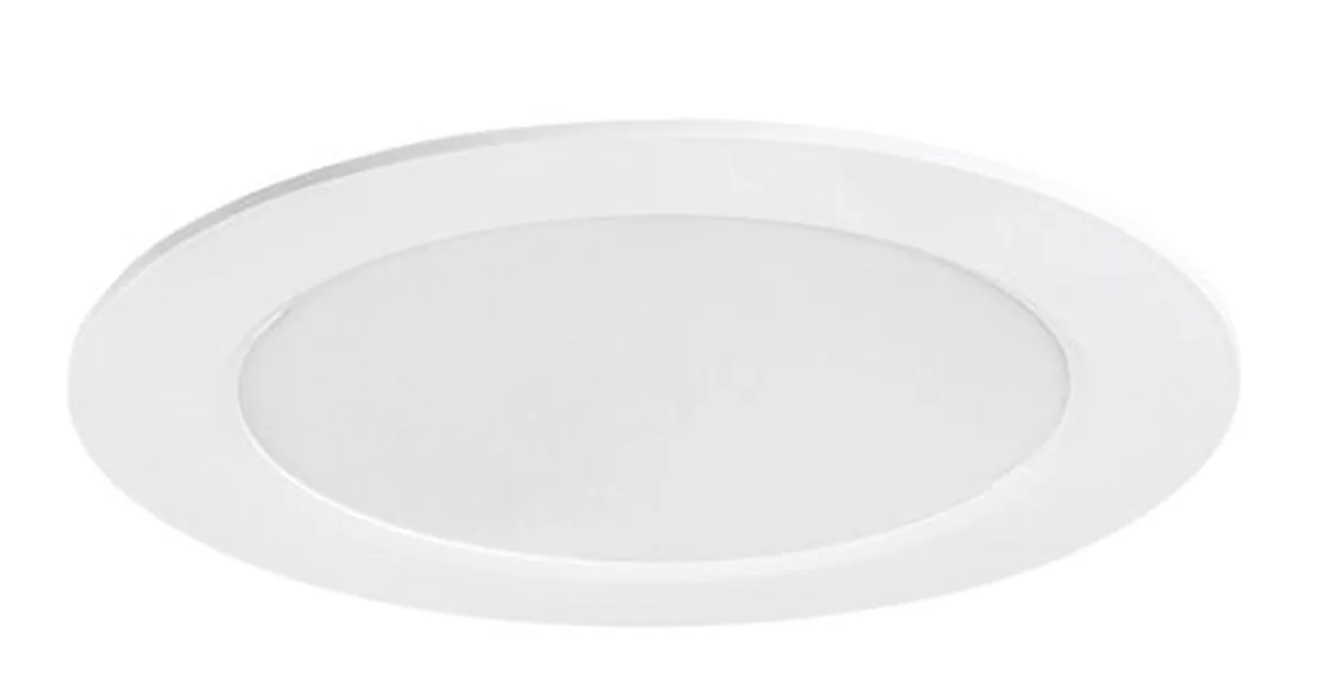 LED PANEL RABALUX SHAUN2 12W 3000K BELA OKROGLA