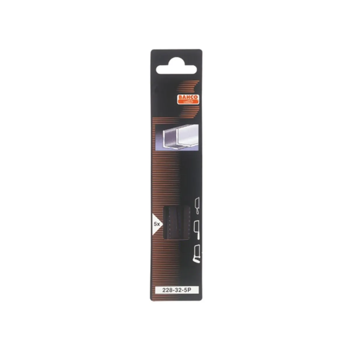 LIST MINI ŽAGE ZA KOVINO BAHCO 150 MM, 5 KOS