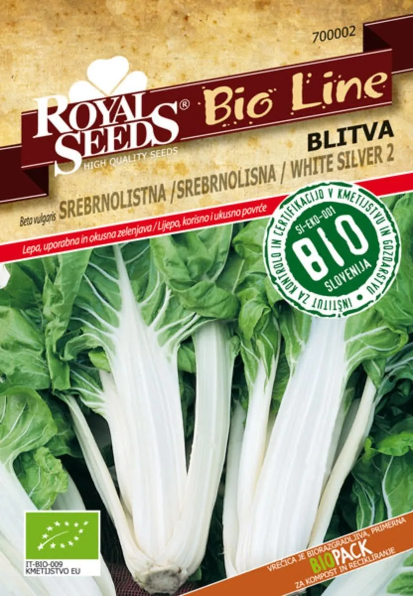 LISTNA ZELENJAVA ROYAL SEEDS BLITVA SREBRNOL. BIO 2