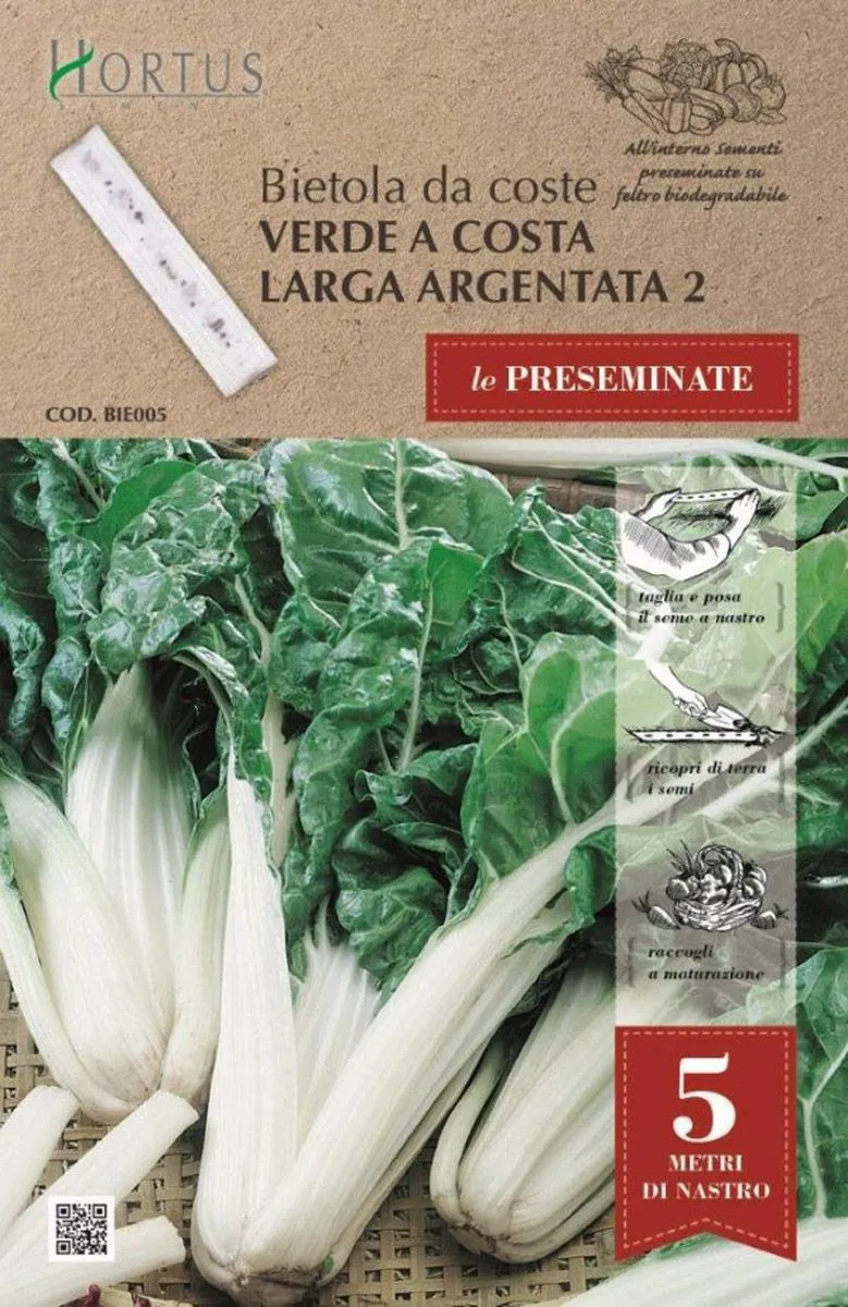 LISTNA ZELENJAVA ROYAL SEEDS SEME NA TRAKU  BLITVA VERDE A COSTA