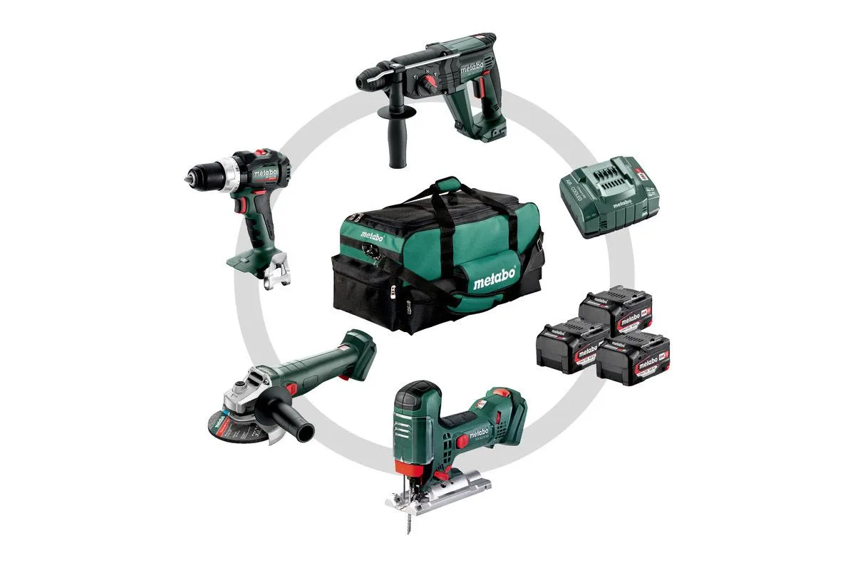 METABO COMBO SET 4.3 BATERIJSKI STROJI V KOMPLETU