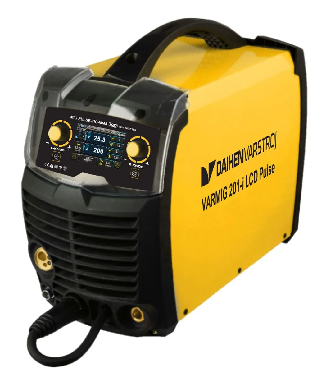 MIG/MAG VARILNIK VARSTROJ VARMIG 201-I LCD PULSE