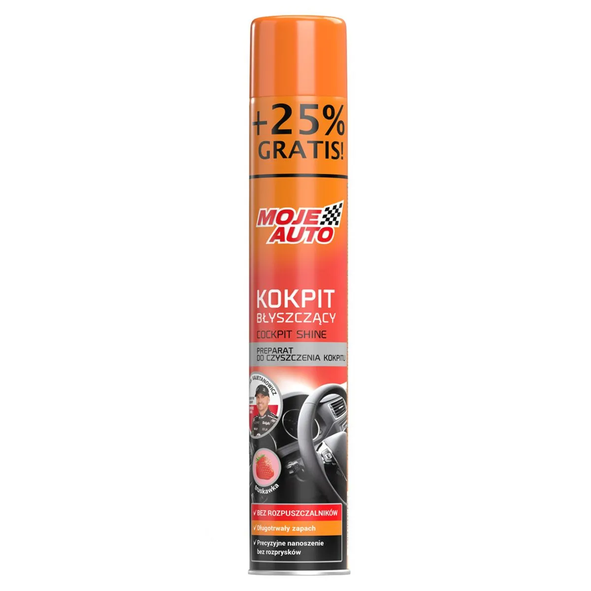 MOJE AUTO SPREJ ZA ARMATURO JAGODA 750ML