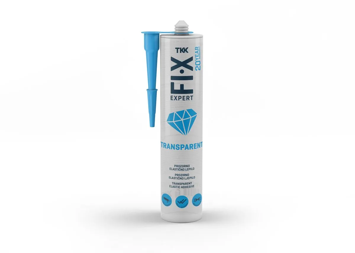 MONTAŽNO LEPILO FIX EXPERT TRANSPARENT 290 ML