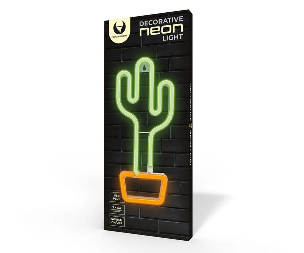 NAMIZNA SVETILKA FOREVER CACTUS NEON