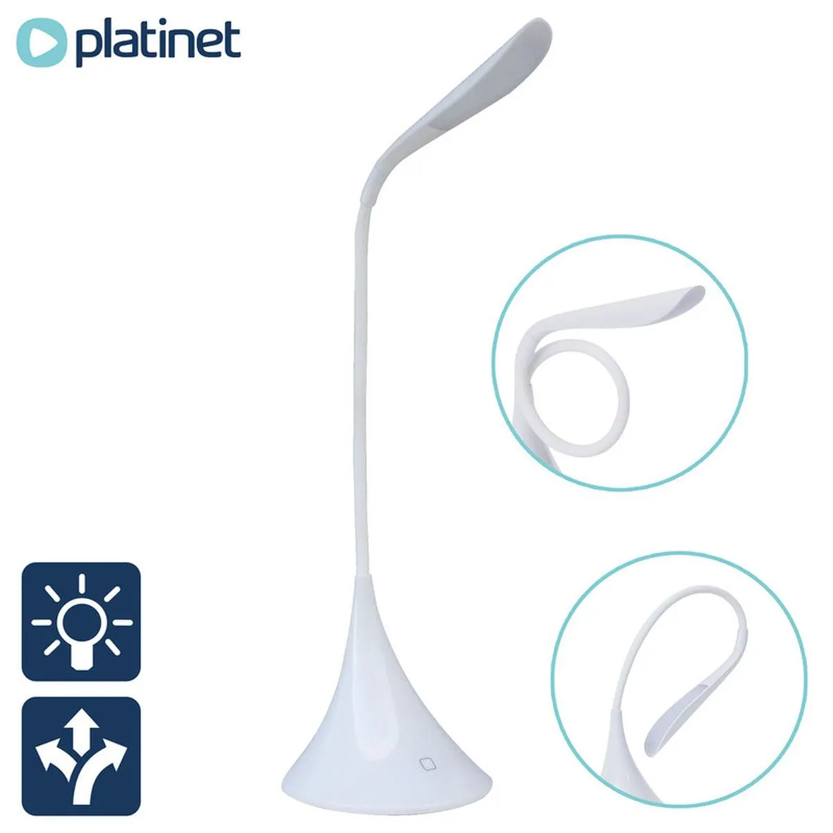 NAMIZNA SVETILKA PLATINET PDL04 BELA