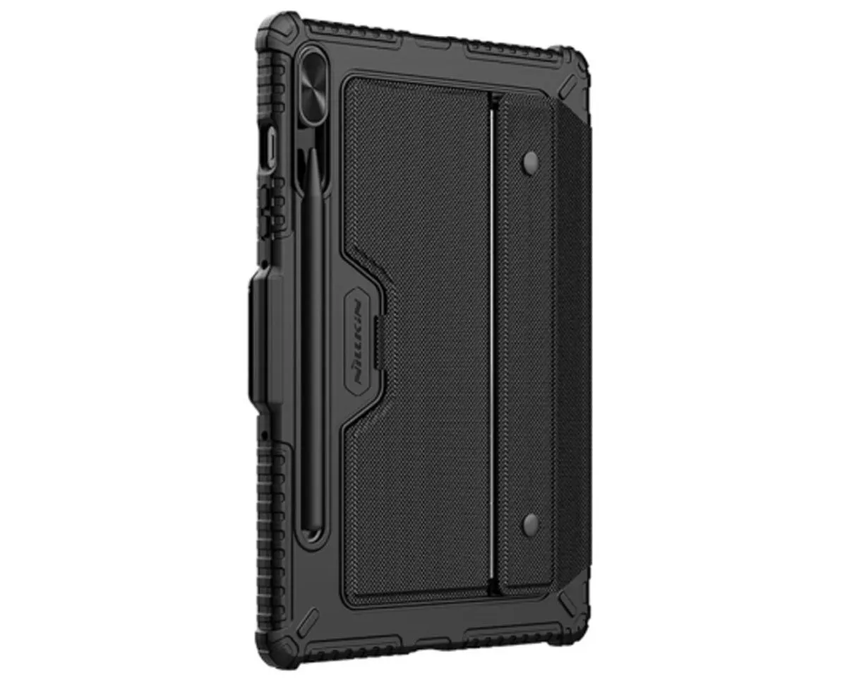 NILLKIN CASE BUMPER S TIPKOVNICO ZA SAMSUNG GALAXY TAB S9 - ČRN (VERZIJA Z LUČKAMI V TIPKOVNICI)