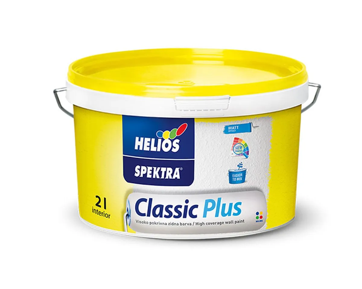 NOTRANJA ZIDNA BARVA HELIOS SPEKTRA CLASSIC PLUS 2 L
