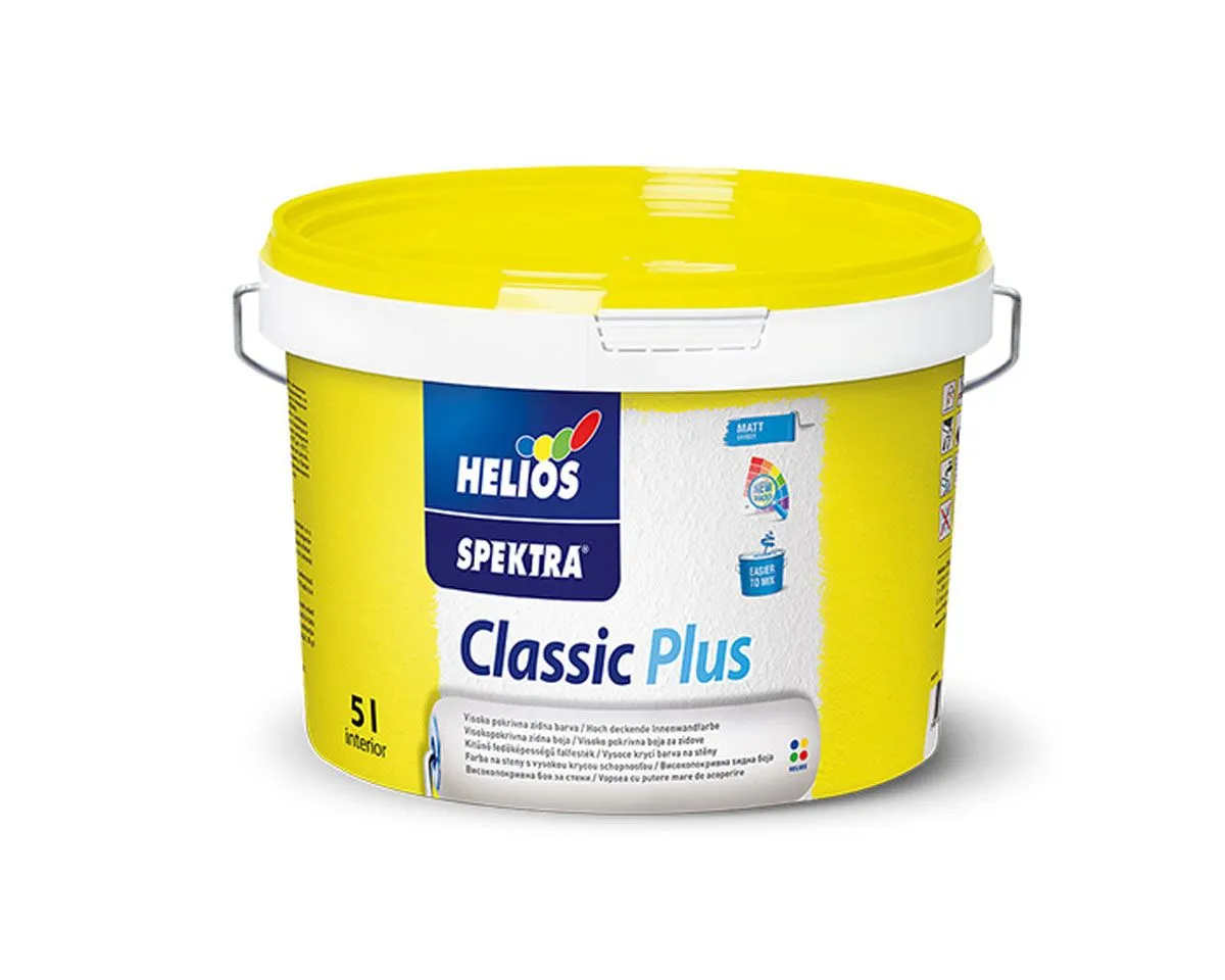 NOTRANJA ZIDNA BARVA HELIOS SPEKTRA CLASSIC PLUS 5 L