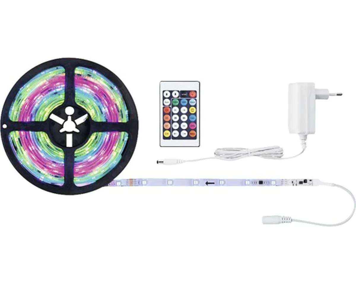 NOTRANJI LED TRAK PAULMANN SIMPLED SET 7.5M RGB 15W MOTION 230/12V DC