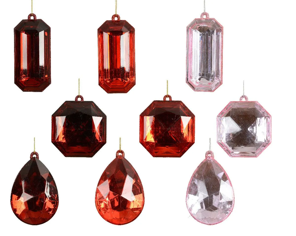 OKRASEK ZA JELKO DECORIS DIAMANT SORTIRANO