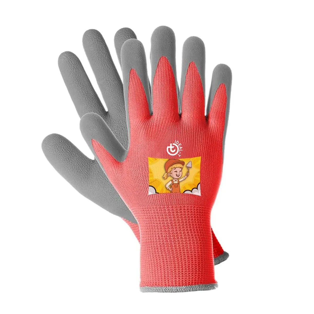 OTROŠKE ROKAVICE IDEAL-T KID-B RDEČE ŠT. 4