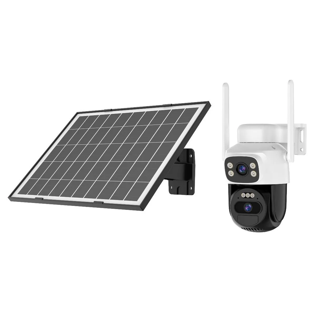 PAMETNA KAMERA ROBAXO RC622CBD DUAL 3MP S SOLARNIM PANELOM