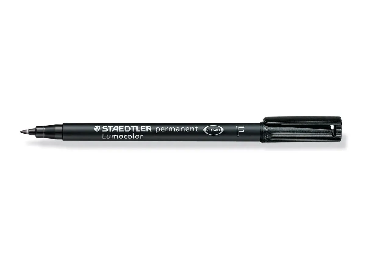 PERMANENTNI FLOMASTER STAEDTLER 318 ČRN F 0.6MM