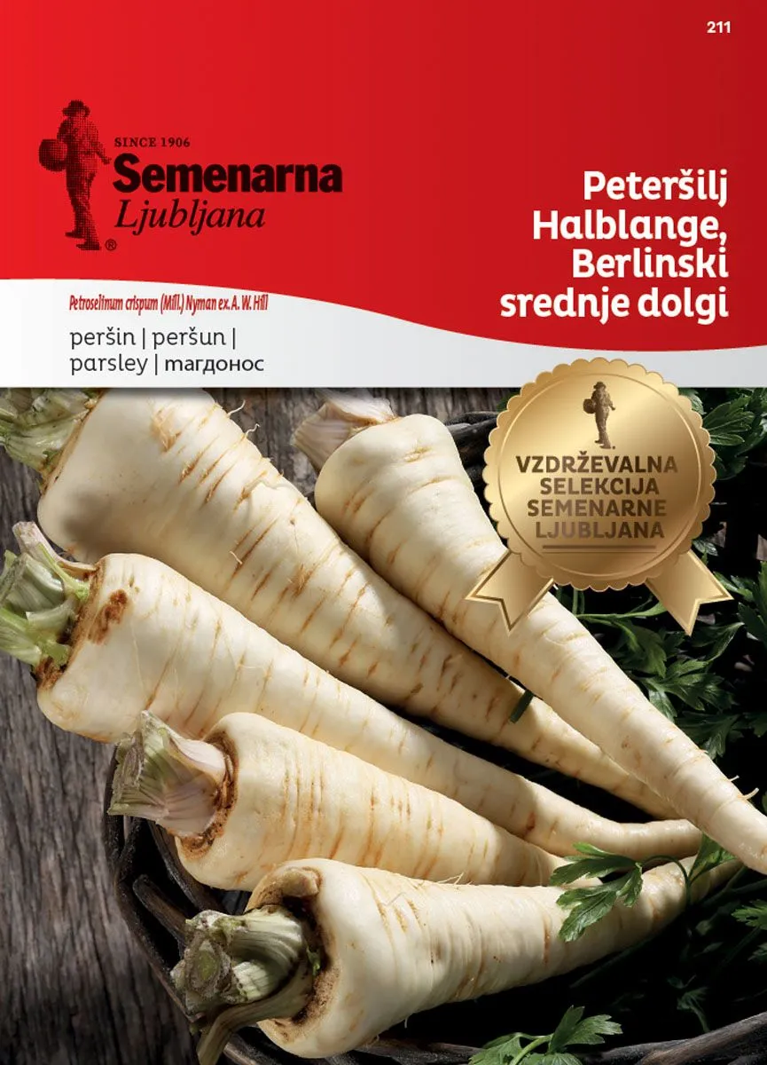 PETERŠILJ SEMENARNA PETERŠILJ HALBLANGE 211