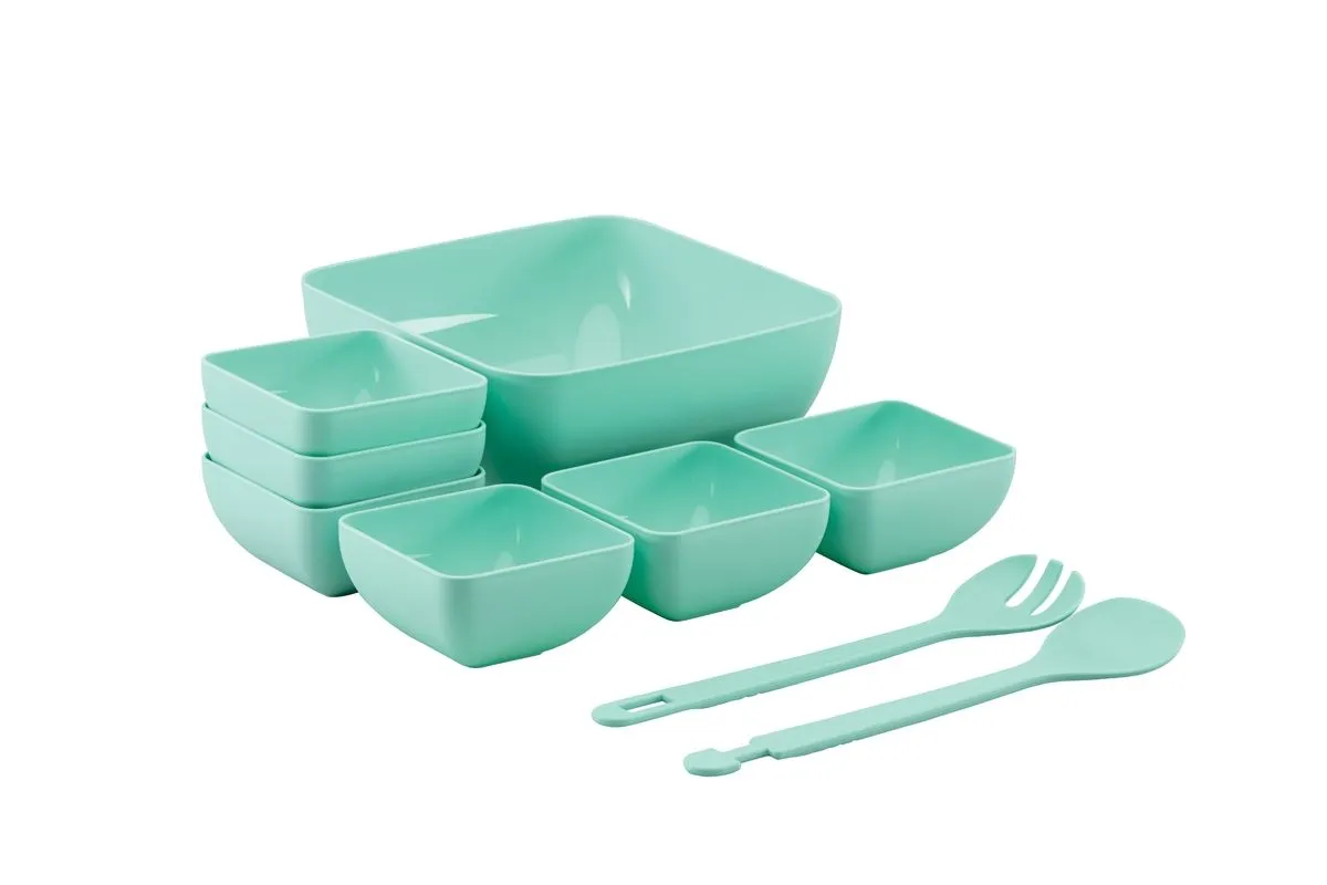 PIKNIK PROGRAM UCSAN PLASTIK 9 DELNI SET ZA SOLATO MINT