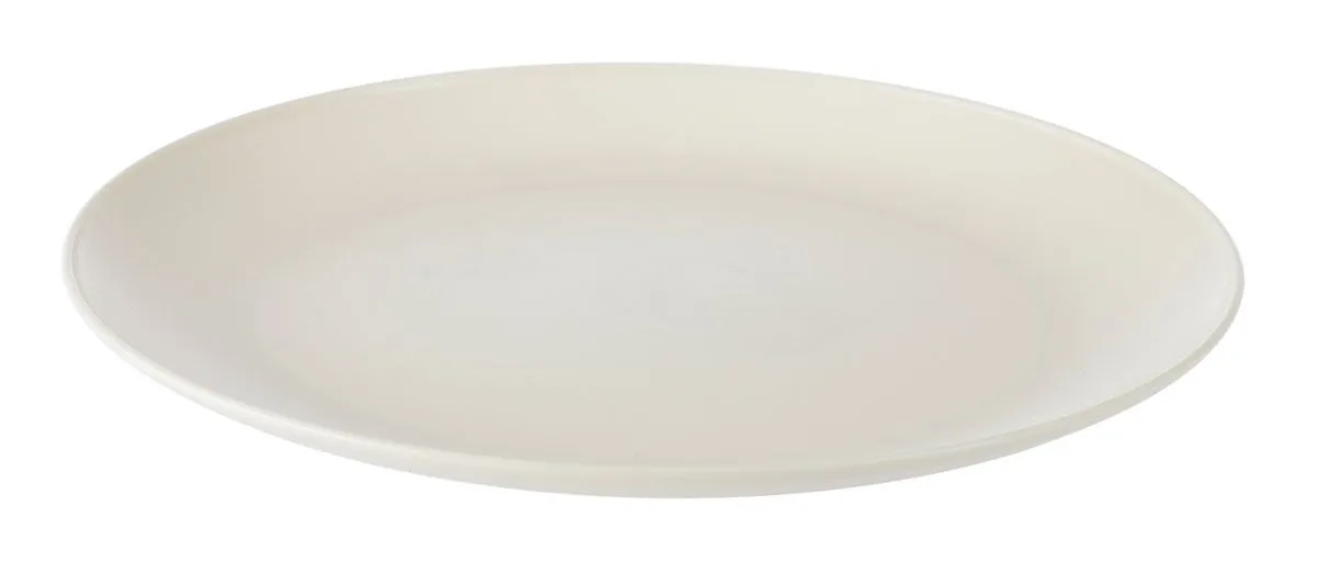 PIKNIK PROGRAM UCSAN PLASTIK KROŽNIK PLITVI 23.5 CM BEŽ BARVE