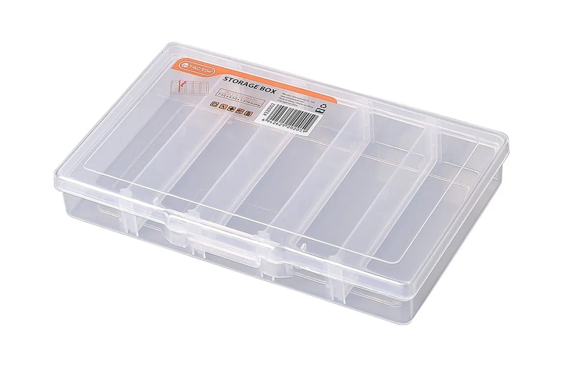 PLASTIČNA ŠKATLA TACTIX 19X11.5X3 CM (S)
