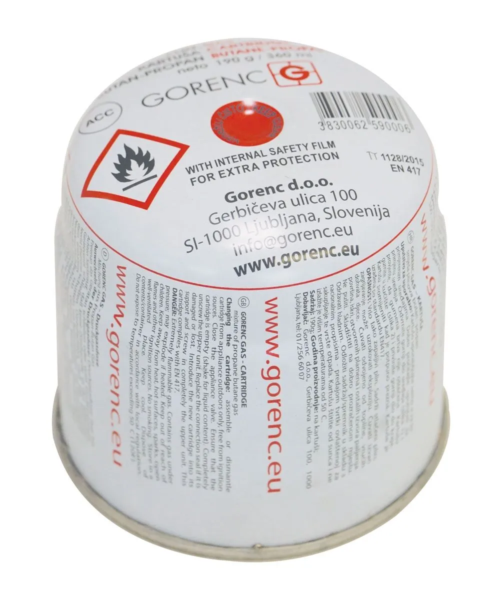 PLINSKA KARTUŠA GORENC BBQ 190 G