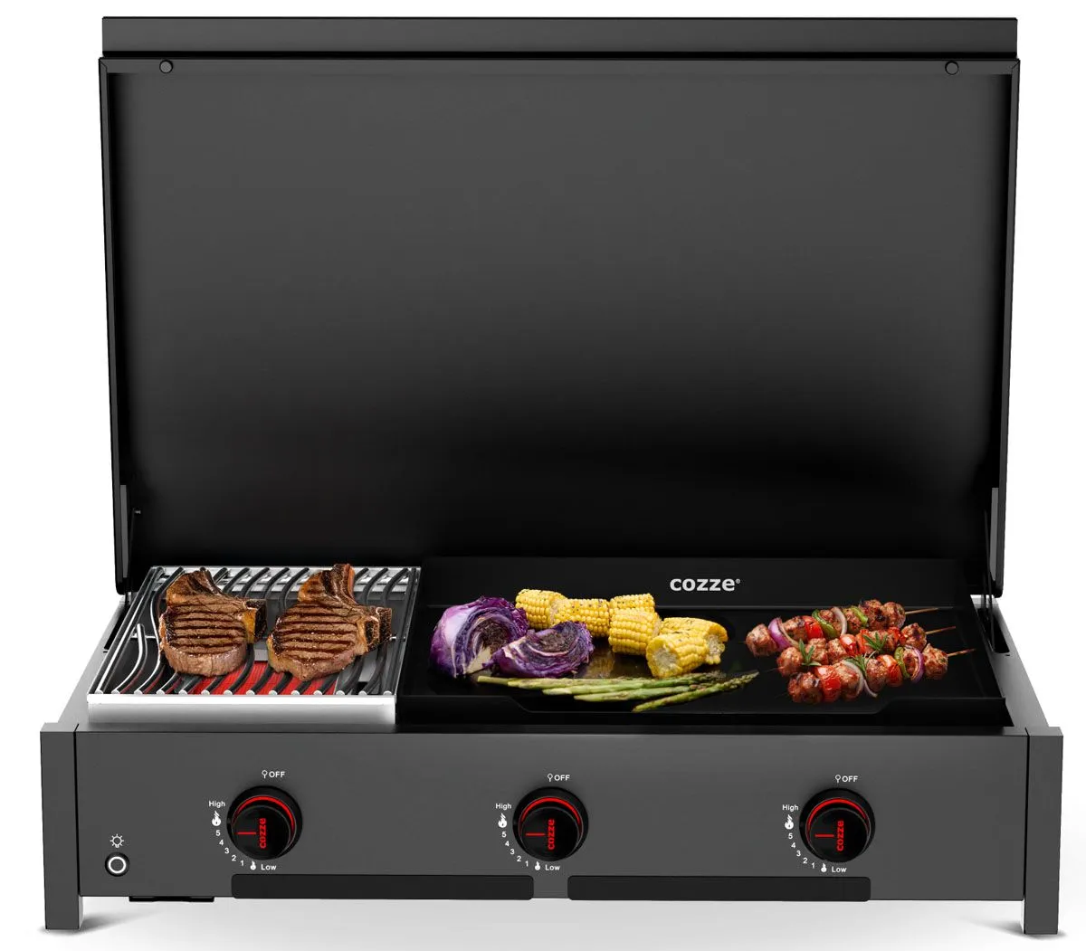 PLINSKI ŽAR COZZE G-900 COMBO PLANCHA/GRILL -90460
