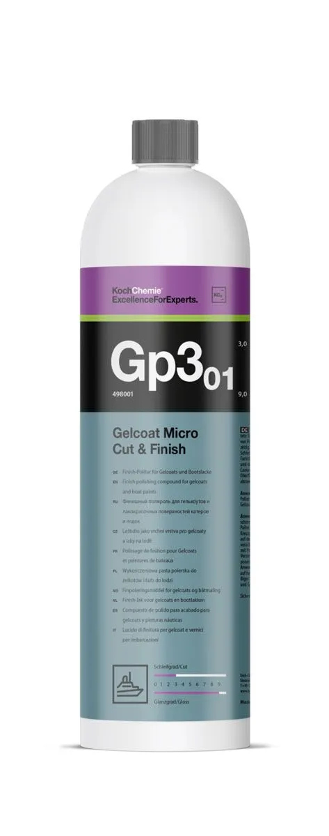POLIRNE PASTE ZA NAVTIKO KOCH GELCOAT MICRO CUT & FINISH 1000ML
