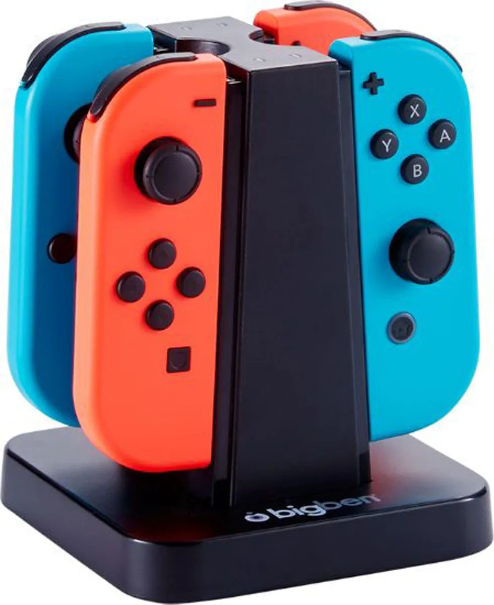 POLNILNA POSTAJA BIGBEN NINTENDO SWITCH 4 JOY-CON
