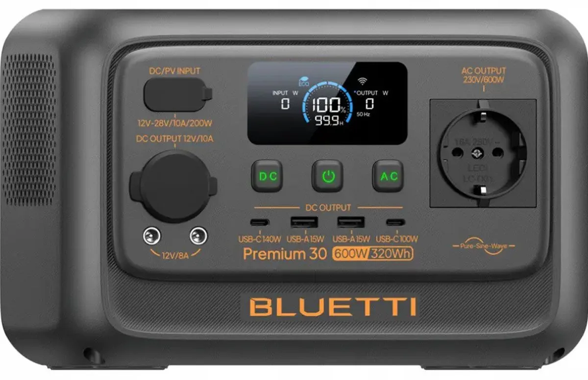 POLNILNA POSTAJA BLUETTI PREMIUM 30 V2 PS 320WH/600W