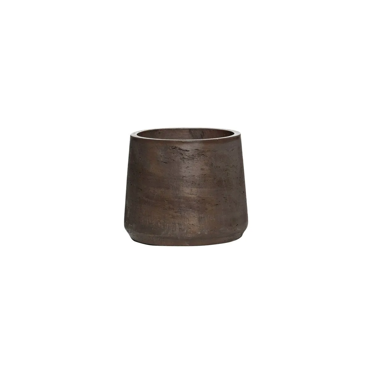 POTTERY POTS, KERAMIČNI NOTRANJI LONEC, RJAV