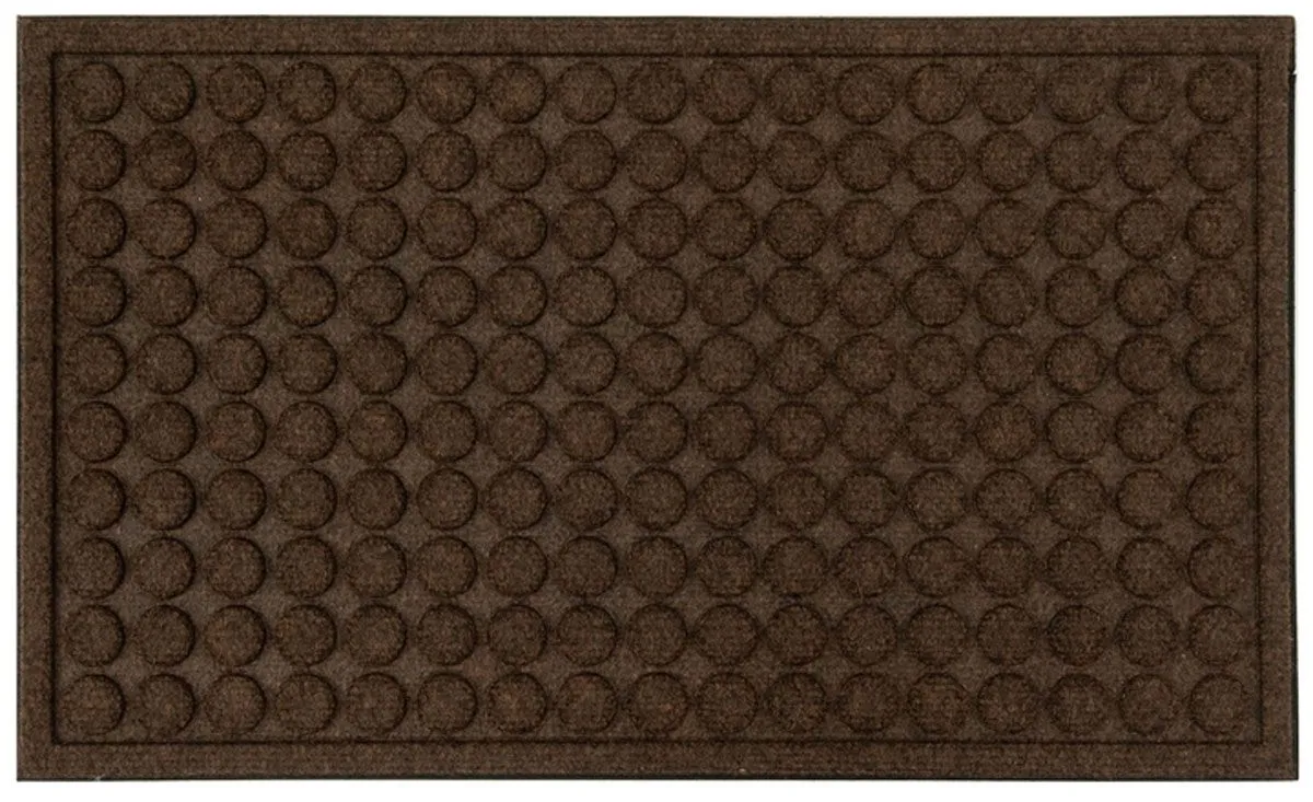 PREDPRAŽNIK MULTY HOME CONTOURS ROUNDS RJAVI 45X75 CM