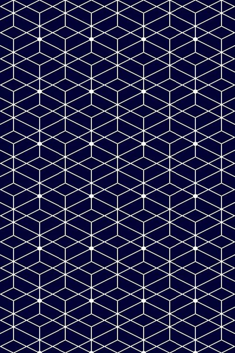 PREPROGA MQ PP, 180X120 CM MODRO/BELA