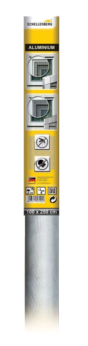 PRIBOR SCHELLENBERG MREŽA PROTI INSEKTOM 100X120CM, ALUMINIJ