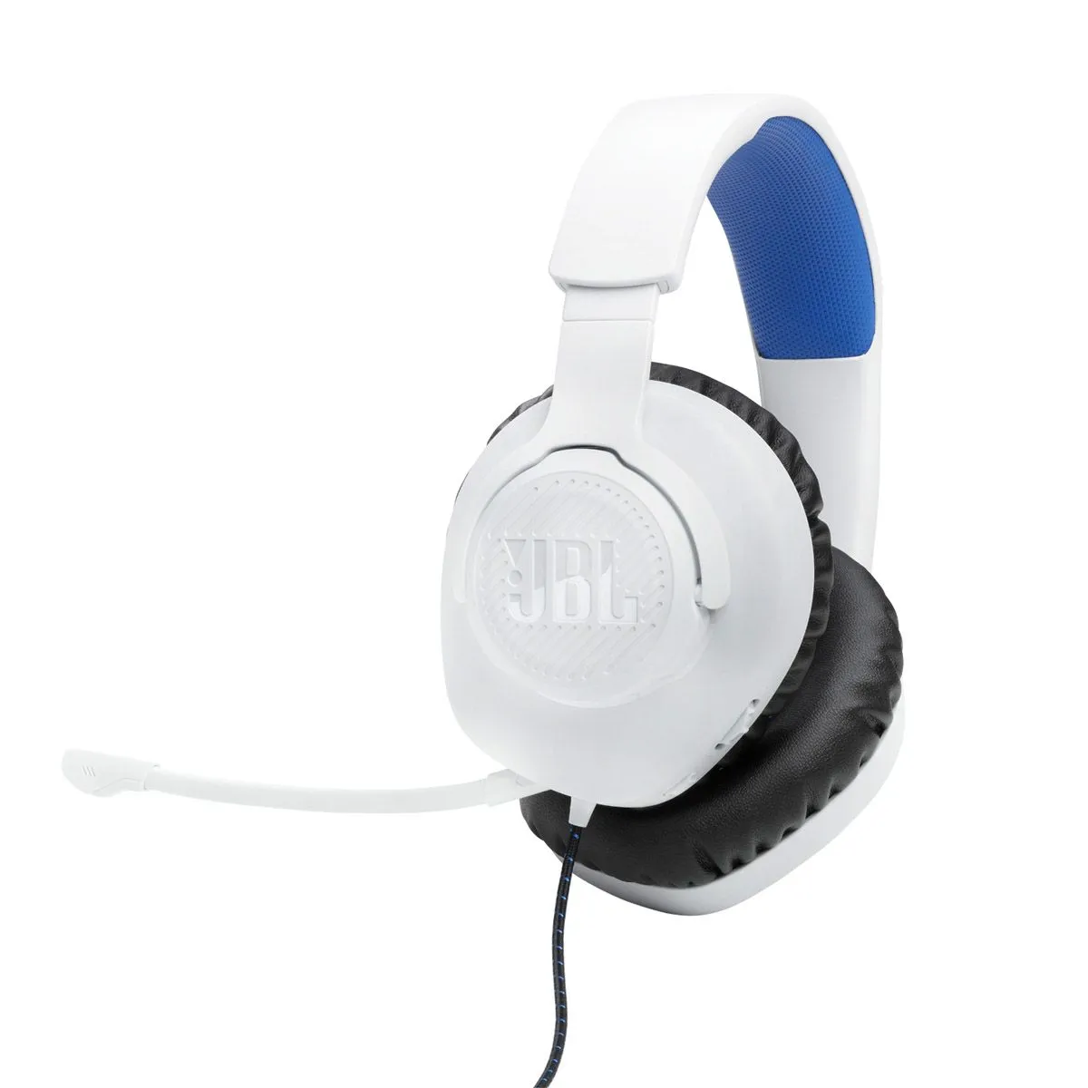 RAČUNALNIŠKE SLUŠALKE JBL QUANTUM 100 PS EDITION GAMING BELE