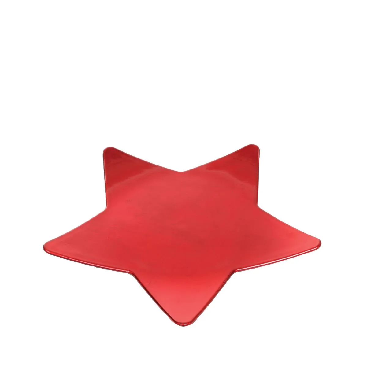 RDEČ KROŽNIK ZVEZDA 30 CM