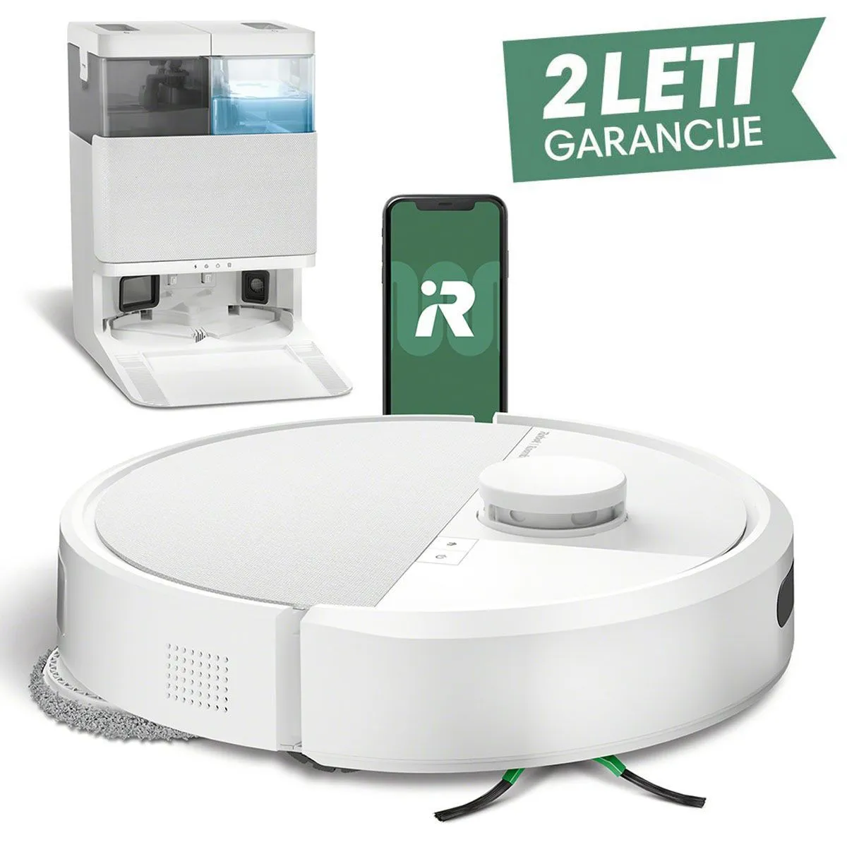 ROBOTSKI SESALNIK IROBOT COMBO PLUS 405 +AVTOWASH BEL