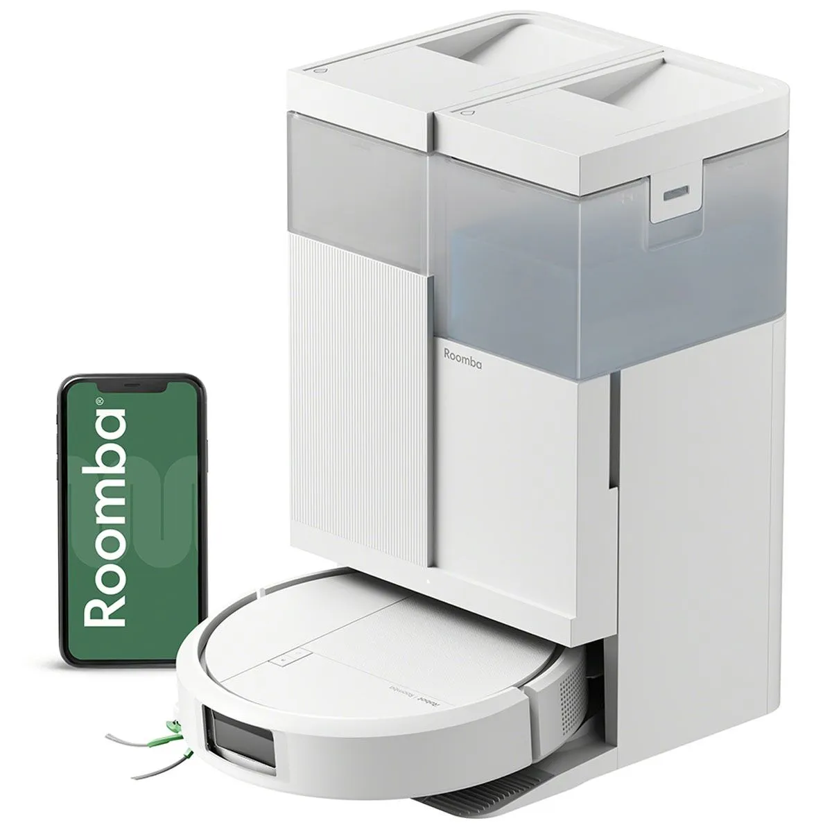 ROBOTSKI SESALNIK IROBOT PLUS 515 COMBO ROBOT + AUTOWASH BEL
