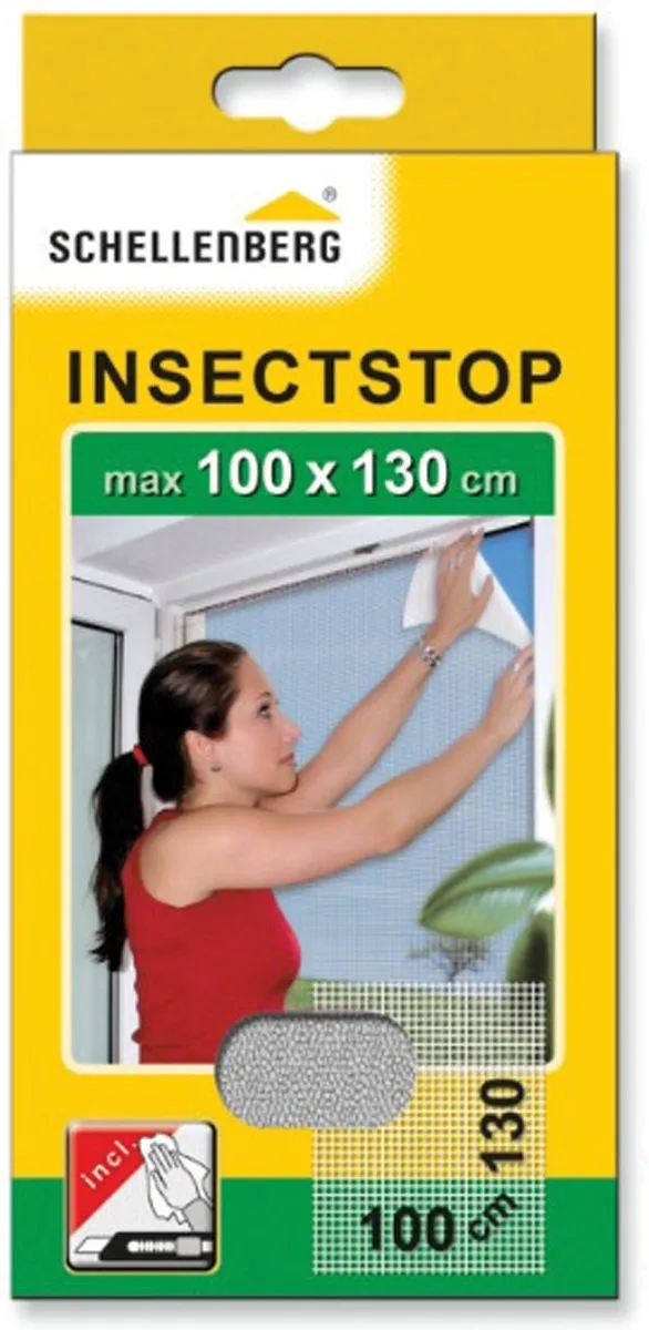 SCHELLENBERG ZAŠČITNA MREŽA PROTI INSEKTOM ZA OKNO 100X130 CM BELA