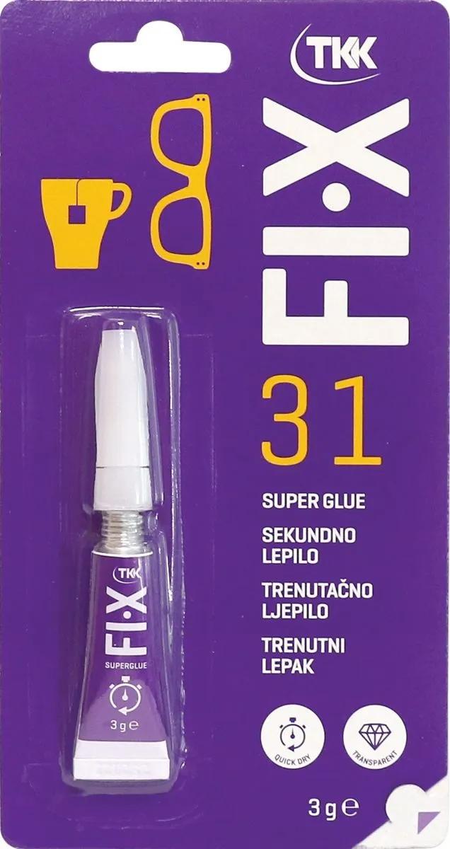 SEKUNDNO LEPILO FIX 31 3 G