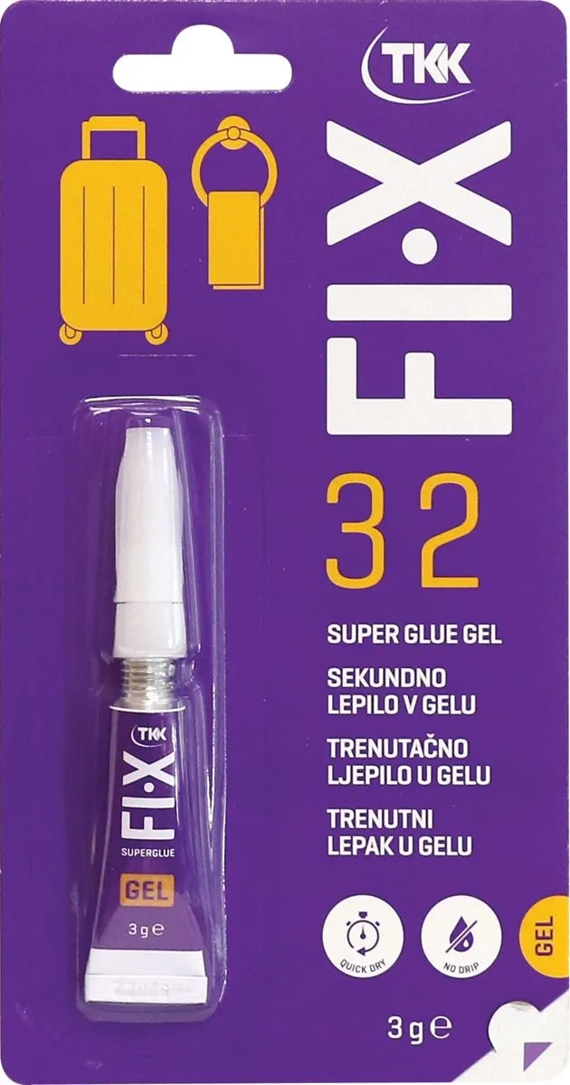 SEKUNDNO LEPILO FIX 32 3 G - GEL