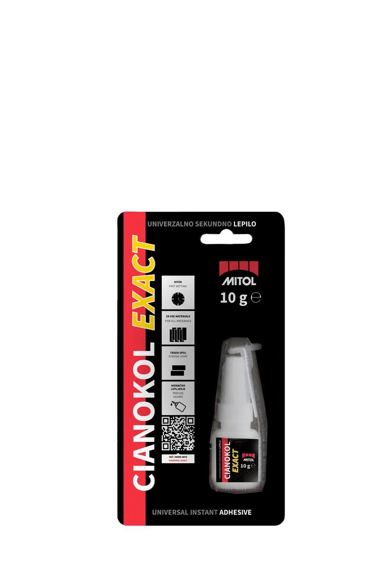 SEKUNDNO LEPILO MITOL CIANOKOL EXACT 10 G