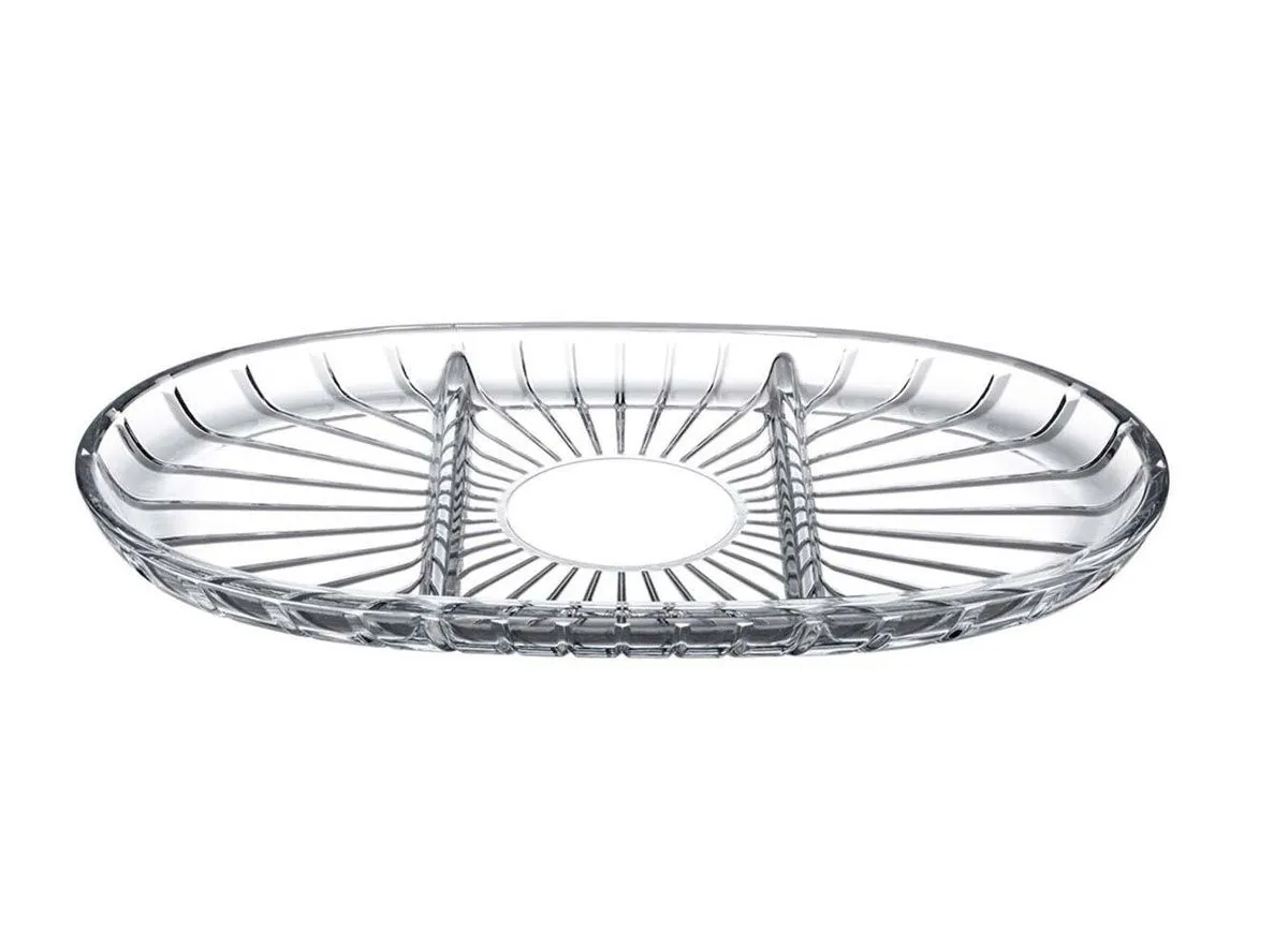 SERVIRNI PLADENJ PASABACHE 28X16 CM ELEGANT OVAL S PREDELKI