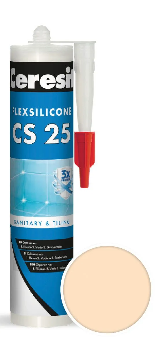 SILIKONSKA TESNILNA MASA HENKEL ACB CERESIT CS 25 40 JASMINE 280 ML